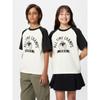 Uniqlo Kids Airism CoTTon Graphic Crewneck T  Raglan 