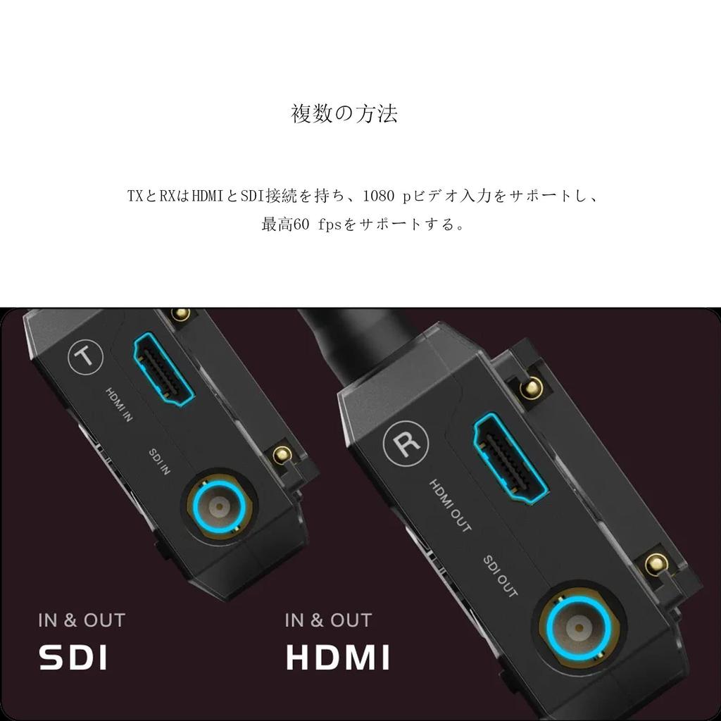 ACCSOON CineView SE SDI HDMI Беспроводная система передачи видеосигнала Передатчик Приемник Установите секунды низкая задержка дальность передачи 1080p 60 кадров в секунду двухдиапазонный