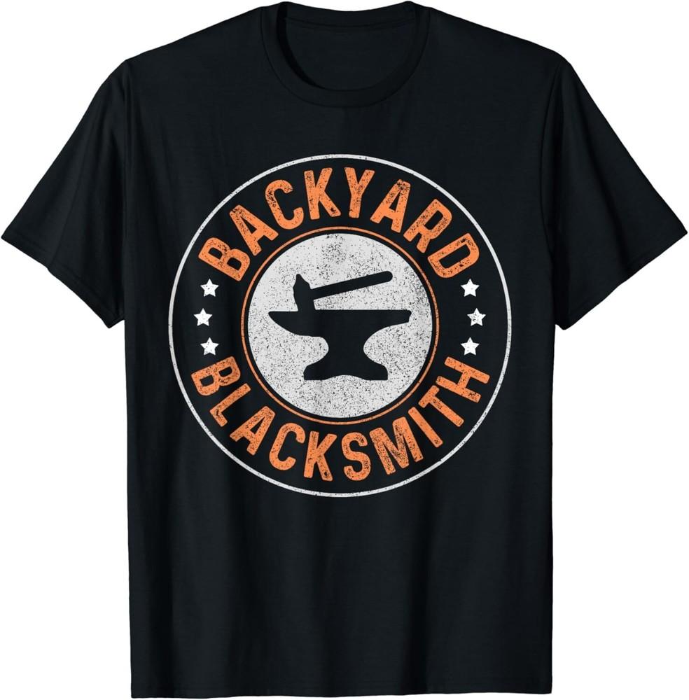 Blacksmith Backyard Blacksmithing Forge Forging Gift Unisex T-Shirt