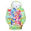 Idol Time Pripara 3D Print Fashion Осень Зима Костюм Толстовки Спортивная одежда С капюшоном Kawaii Женщины/Мужчины Топы с капюшоном