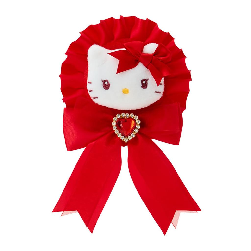 Sanrio Rosette Brooch Hello Kitty Ages 3 and up 020583 (Colorful Dress)
