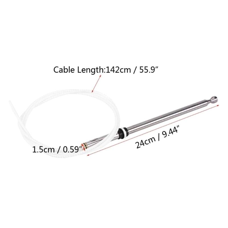 Модернизированная автомобильная радиоантенна, силовая антенна, сменная мачта 86337AF011, улучшающая качество прослушивания при использовании в автомобиле