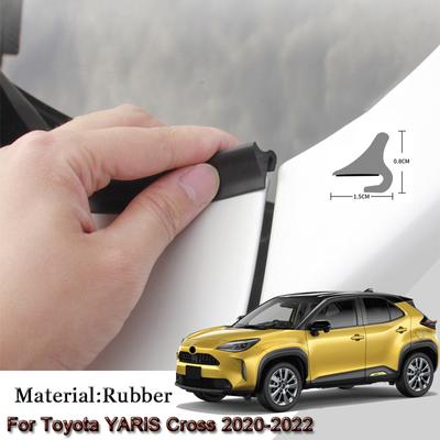 Уплотнительная полоса для капота автомобиля, спойлер, наполнитель, защита края, уплотнители, наклейки, аксессуары для Toyota YARiS Cross 2020-2023