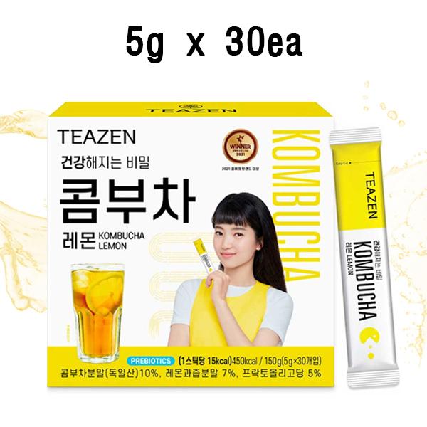 [TEAZEN] Teazen Kombucha, корейский комбуча, порошок комбучи, вкусный ферментированный чай, коллекция