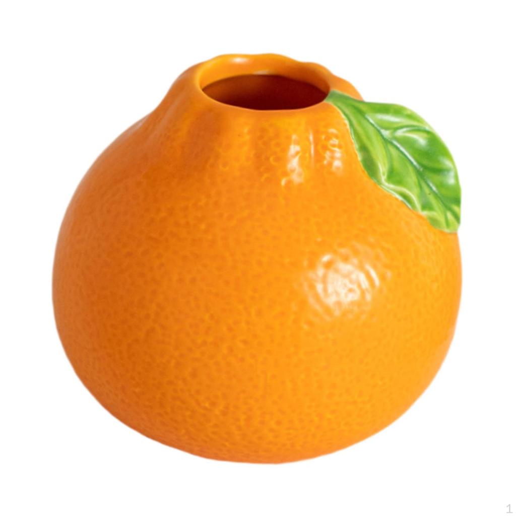 Ceramic Decorative Flowerpot Ornament, Flower Arrangement, Vase,Centerpiece Table Decoration