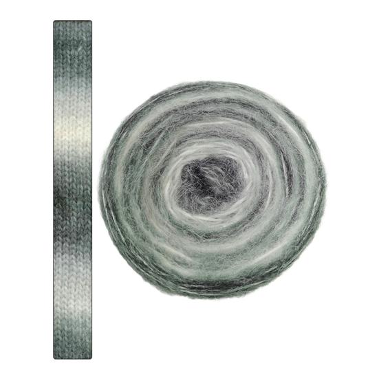 1 рулон пряжи градиента 133,9 дюйма пряжа мохеровая пряжа пряжа из смеси акрила и шерсти