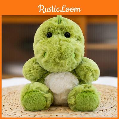 Плюшевая игрушка динозавр со вспышкой камеры и декором в виде рюкзака для снятия стресса и детских игр