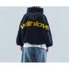 Oversized Drop Shoulder Hoodie Men Women Loose Fit Sporty Casual Sweatshirt With Print Wear