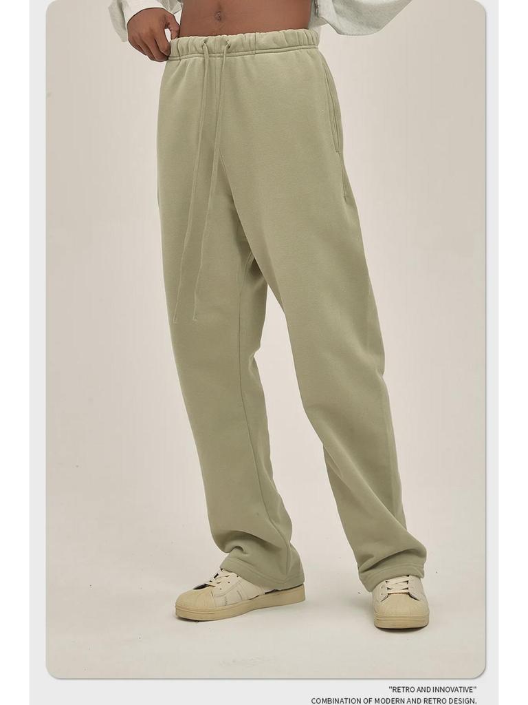 ARTIE Men's 2024 Velvet Drawstring Wide-Leg Trousers - Smith Street Fashion Style