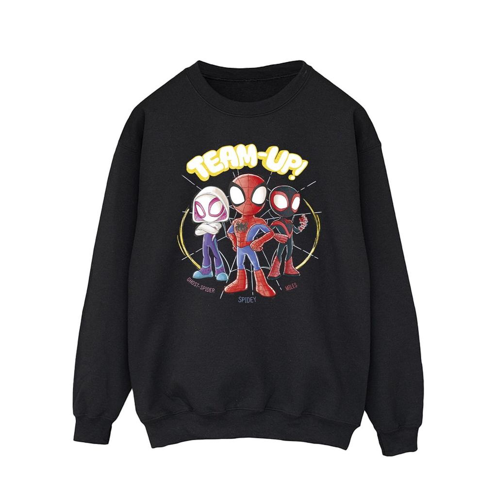 Marvel Mens Spidey And His Amazing Friends Sketch Sweatshirt
