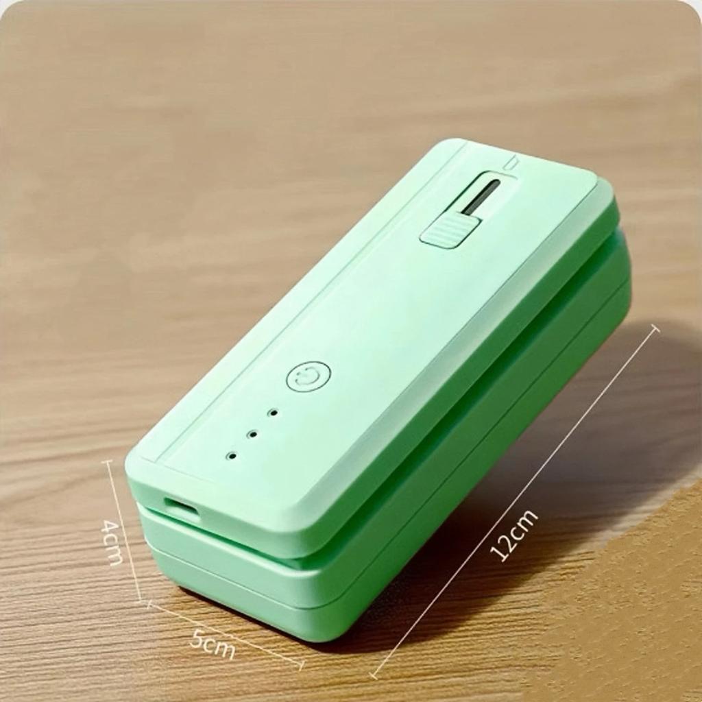 1 шт USB 2-в-1 режим зарядки мини портативная машина для запечатывания, машина для упаковки пищевых продуктов, кухонная машина для запечатывания