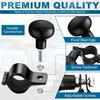 Tallew 2 Pieces Steering Wheel Spinner Knob Vehicle Steering Wheel Turn Ball Knob Suicide Power Handle Accessories For Cars, Trucks, Tractors, Boats,