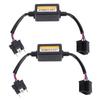 2pcs H4 LED CANbus Decoder DC 9 To 16V Plug and Play Anti Flickering LED Headlight Resistor Decoder