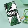 Листья Монстеры Цветы Пальмы Для Huawei Nova Y90 Y70 Y60 Y61 Y91 Y72 9 10 SE 12i 12s 11i 5T P60 Pro P20 P30 P40 Lite Чехол