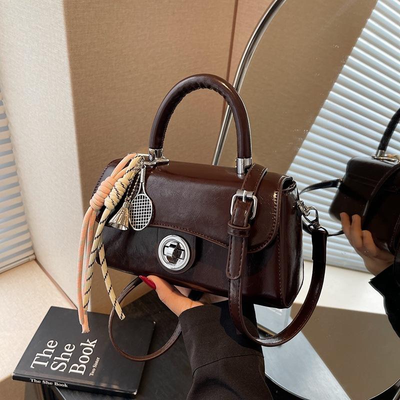 Премиальная ретро маленькая сумка женская новая весна и лето универсальная сумка-мессенджер портативная маленькая квадратная сумка