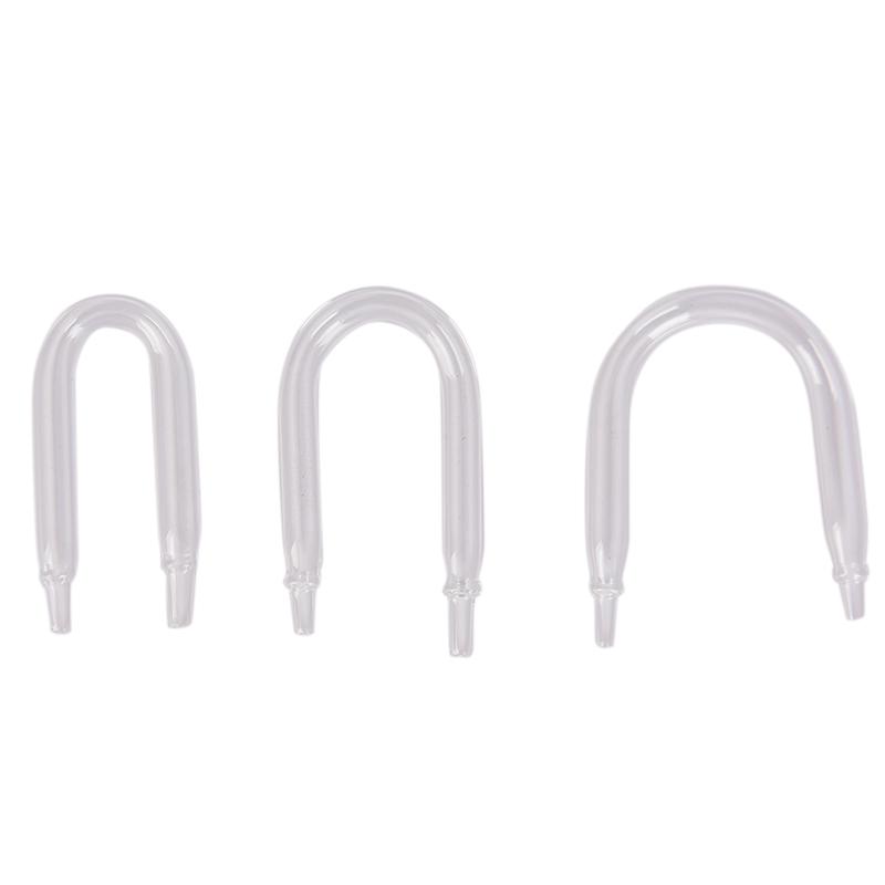 Диффузор Co2 для аквариума, обратный клапан U-образной стеклянной трубки S/M/L