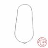 Brand New Necklace 925 Sterling Silver Simple Snake Necklace For Original Panjia Charm Bead Pendants Women 'S Silver Jewelry Diy