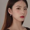 Artificial Pearl Temperament Gifts Korean Dangle Earrings Women Stud Earrings Drop Earrings Metal