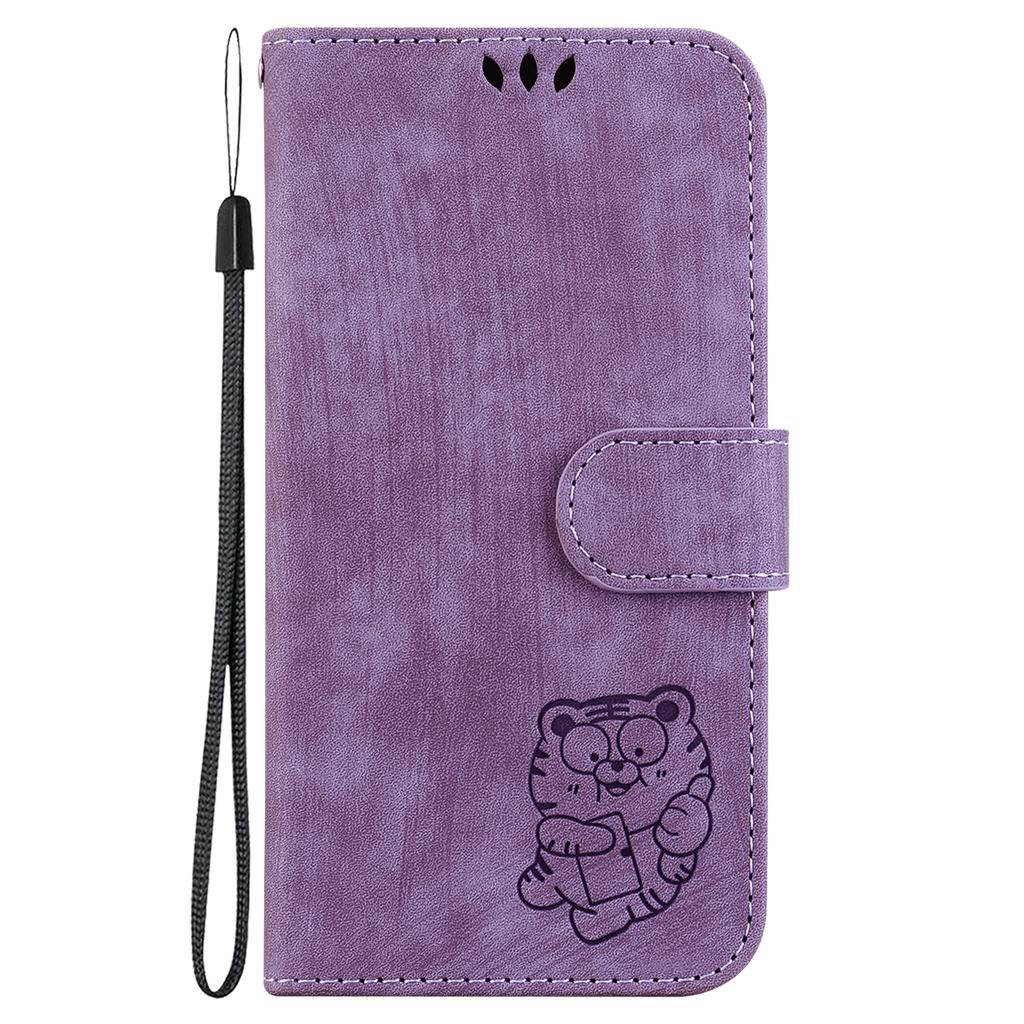 Retro Lovely Tiger Leather Case For Oppo Reno12 Reno11 A3 Pro A59A79 A38 A78 A58 A98 Kickstand Wallet Card Slots Book Cover For Oppo Reno8 T Reno7