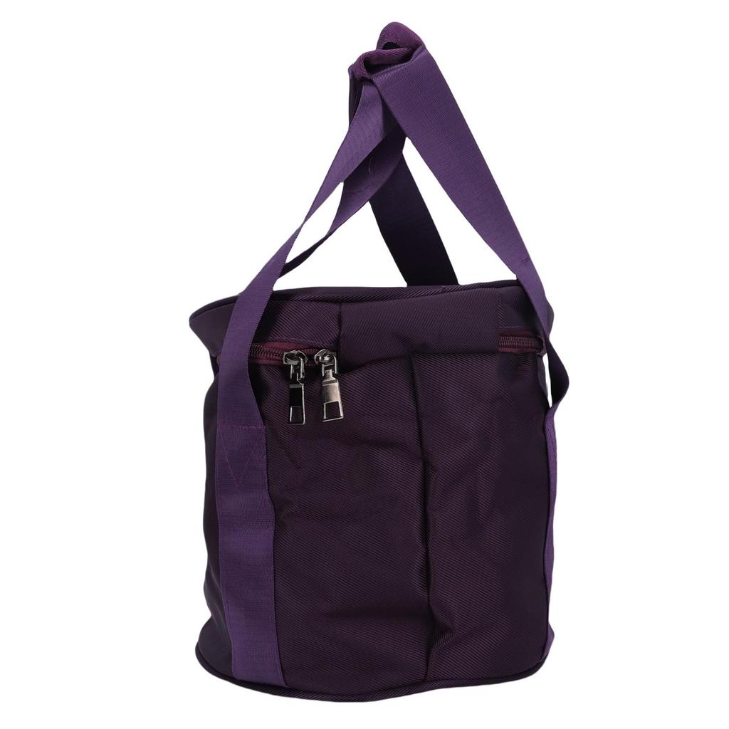 8-дюймовая сумка для хрустальной чаши фиолетовая с хорошей амортизацией утолщенная сумка для переноски музыкальной чаши с внутренней подкладкой