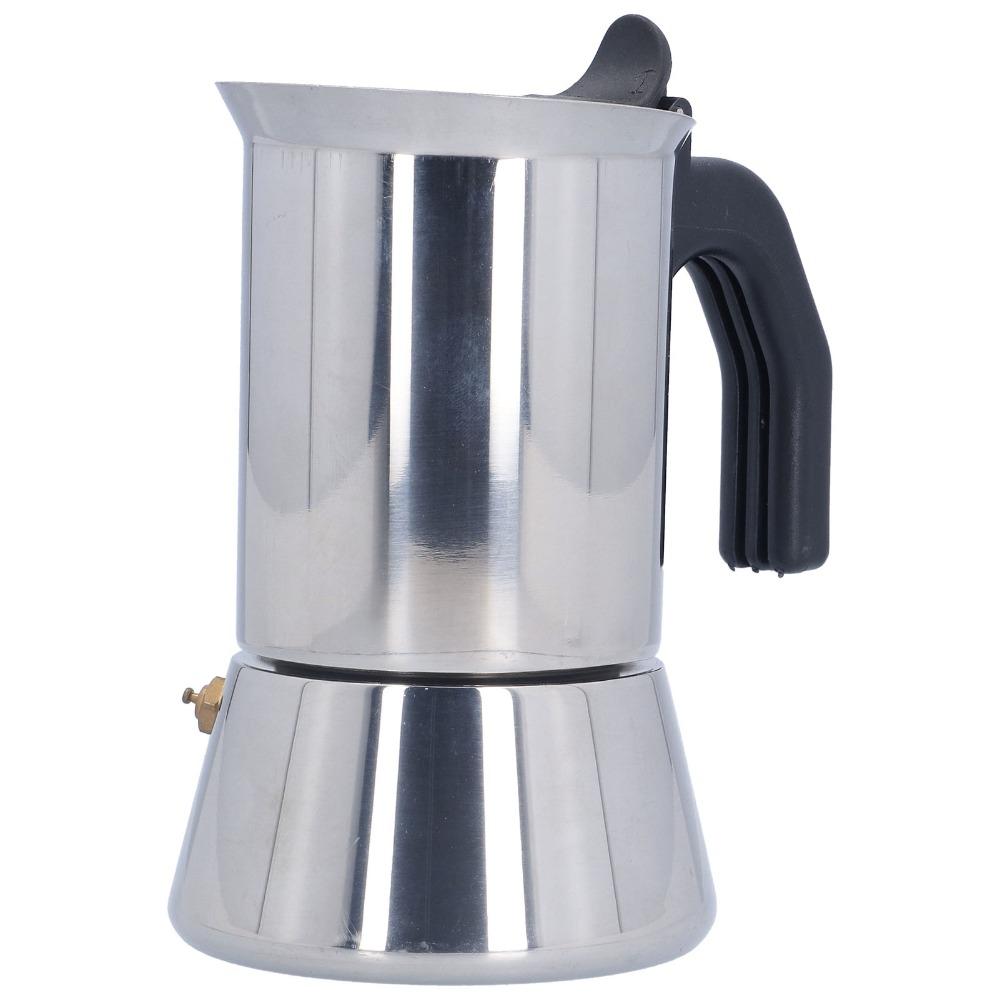 Mirror Polishing Finish Stainless Steel Coffee Pot Stovetop Espresso Maker Outdoor Brewing