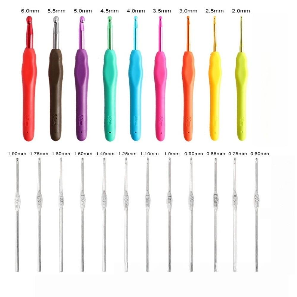 130pcs/set Weaving Accessories Knitting Crochet Hook Set DIY Sewing Tool  Women