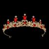 Bridal Jewelry Children's Hairband Headband Alloy Birthday Party Crown Flowers Dress Up Hair Accessories Princess Crown
