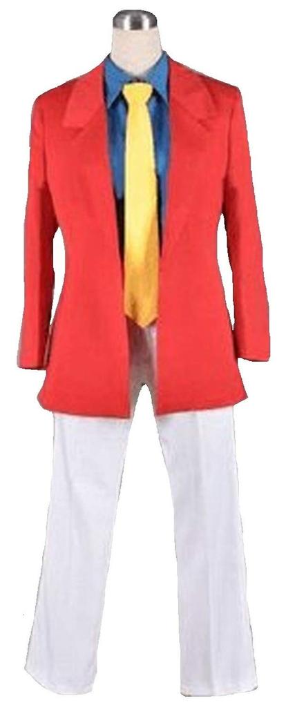 Housaku Phantom Thief 2nd Season Red Jacket Cosplay Costume Suit Adult