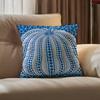 Yayoi Kusama Abstract Art Pumpkin Pillow Case Anti-Dustmite Pillowcase Invisible Zipper Silky Short Plush Sofa Cushion Cover