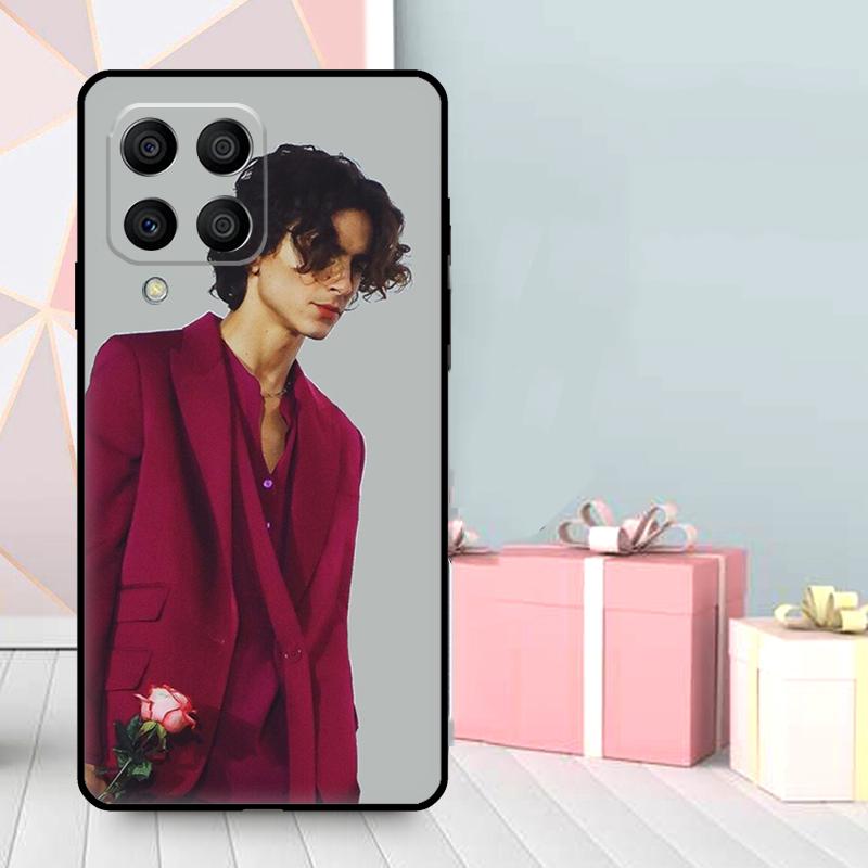 Тимоти Шаламе Актер Чехол Для Samsung Galaxy M06 M11 M31 M14 M34 M54 M12 M32 M52 M15 M13 M16 M36 M56 M53 M35 M55