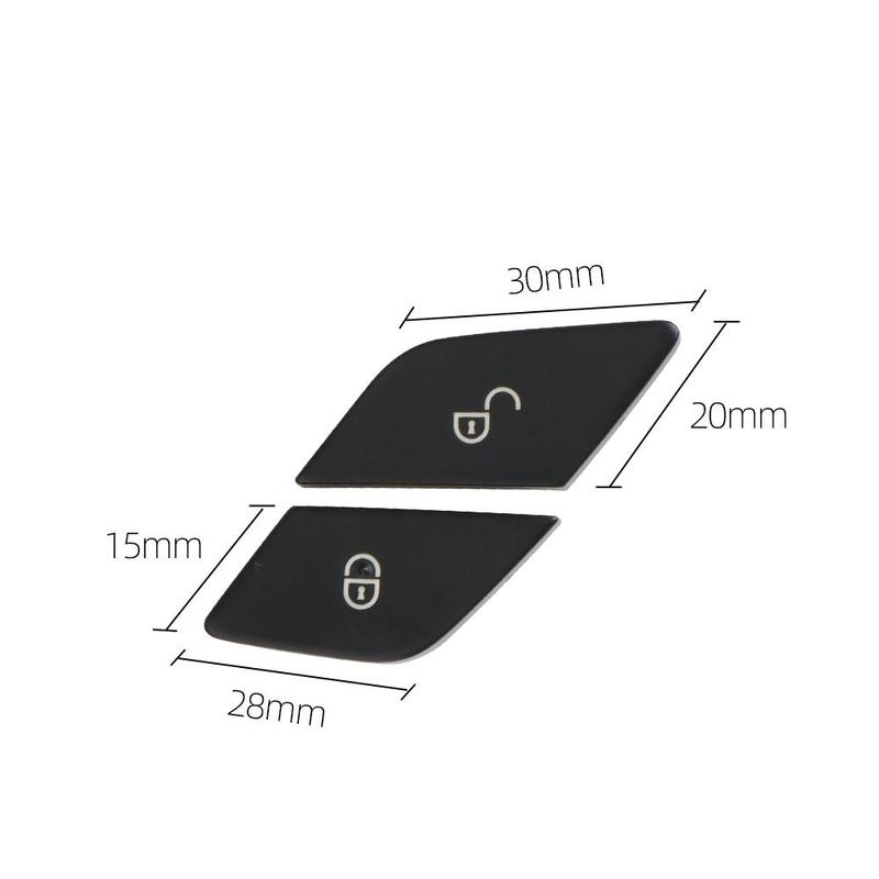 W205 W253 Car Front Door Lock Switch Button Level Central Lock Switch Cover For Mercedes Benz C E GLC Class W213