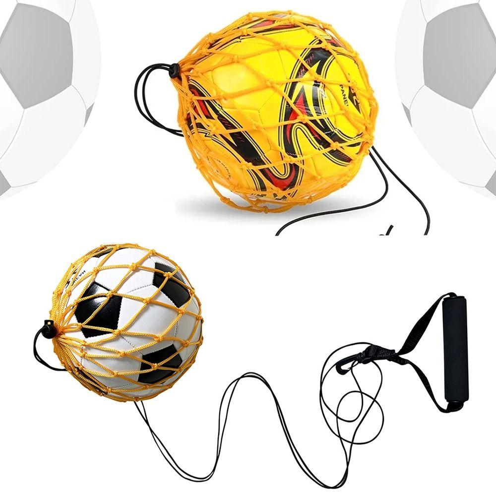 Kicking Soccer Training Juggling Net Bag Mesh Soccer Trainer Belt Ball Control Trainer  Practice