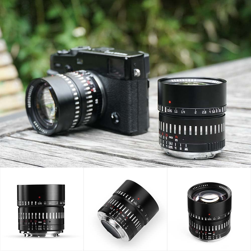 Master Optics TTArtisan 50 мм объектив большого диаметра с ручной фокусировкой для беззеркальных камер Canon с креплением EOSM M1 M2 M3 M5 M6 M6II M8 M9 F0.95 APS-C