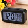 Battery Clock Calendar Temperature LED Clock LED Backlight Digital Snooze Desk Alarm Clock Temperature Calendar Display Local