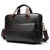 Westal мужская сумка-портфель мужская сумка для ноутбука из натуральной кожи деловая сумка для документов офисная портативная сумка для ноутбука через плечо