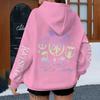 New Kpop Vintage Katseye Grunge Graphic Hoodies Women Men Pop Music Band Hoody Katseye Fashion HipHop Sweatshirt Harajuku Unisex