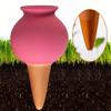 [Colorful Ceramic Watering Devices] 4pcs Colorful Ceramic Plant Watering Devices | Mixed-Color Drip Irrigation System