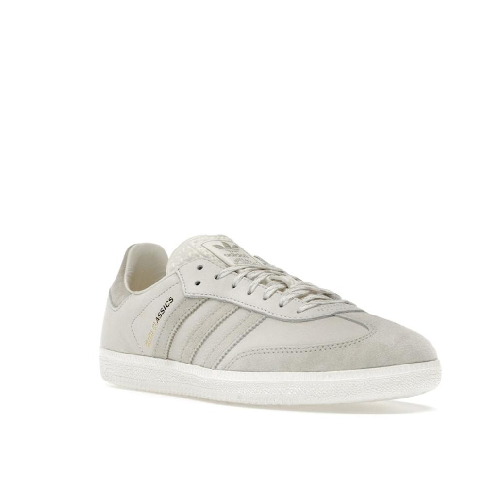 Kith X Adidas Samba OG Classics Program - Cloud White Unisex Sneakers Cream Off-White Orbit-Grey IH0090