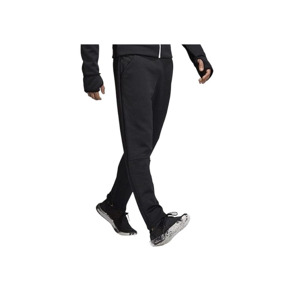 adidas Мужские зауженные беговые брюки ZNE Черный CX0702