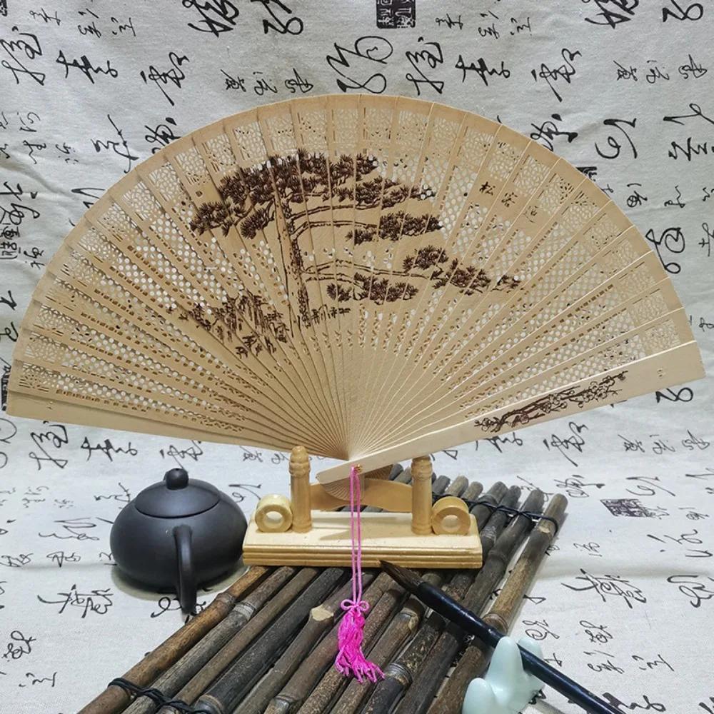 Fragrant Wood Fan Wholesale Chinese Characteristics Gift Fan