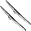 2PCS Stainless Steel Windshield Wiper Blades 12in Wiper Blades Car Wiper Blades  Daily Driving Use