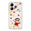 Frog Crayon Shin Chan Soft Phone Cover Case for Xiaomi Redmi Note 14 Pro Plus Note 13 A4 9 10 14C 10S 12 11S 11 13C 12S