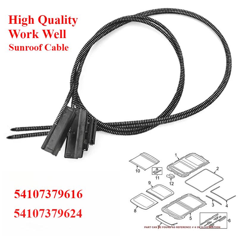 54107379624 Sunroof Glass Cables For Bmw Mini Cooper F55 F56 F60 2017-2020 54107379616 Car Accessories