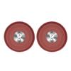 NTSM5 2Pcs Motorcycle Sticker/Car Non-slip Silicone Coaster For BMW M G80 G06 G07 G42 G14 G15 G16 F82 F20 F21 F83 M2 M3 M4 M5 F95 F11