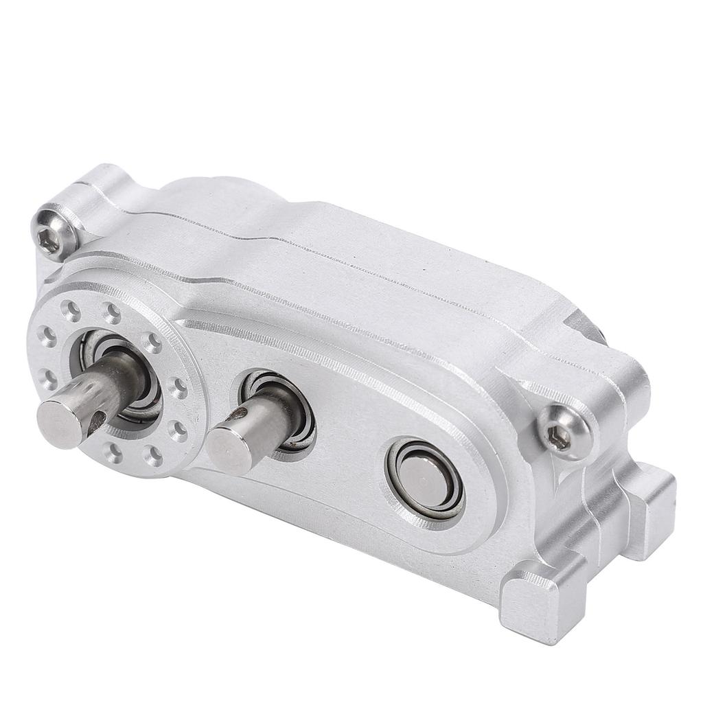 Металлическая рама шасси с колесной базой 313 мм, раздаточная коробка, запасные части, подходит для радиоуправляемого краулера масштаба 1/10, серебристый