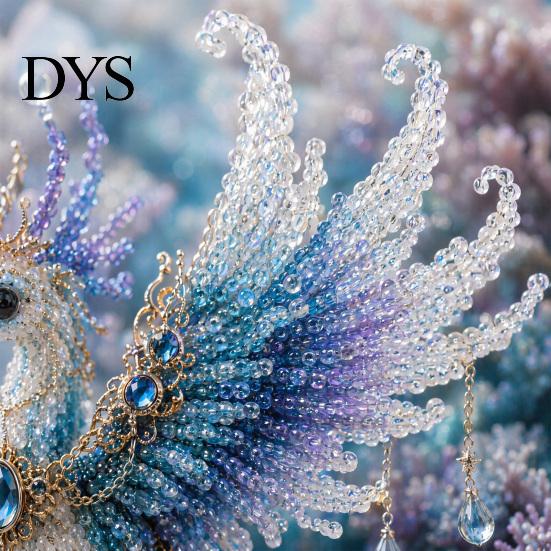 Изысканный набор хрустальных бусин Мифический Океан DIY для начинающих, 3D-изготовление животных из бисера с инструкциями, Уникальные морские дизайны и узоры