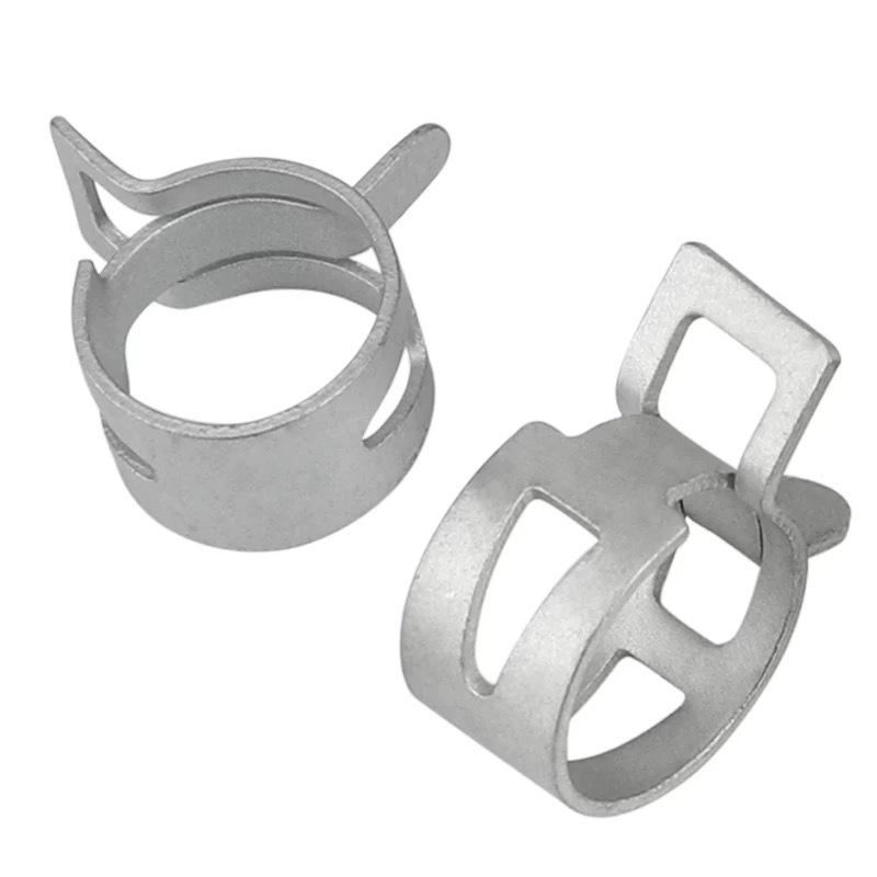 2pcs-10pcs M6/7/8/9/10-36Mm Spring Hose Clamps Fuel Hose Line Water Pipe Clamp Band Type Clamps Vacuum Fuel Hoses Line Pipe