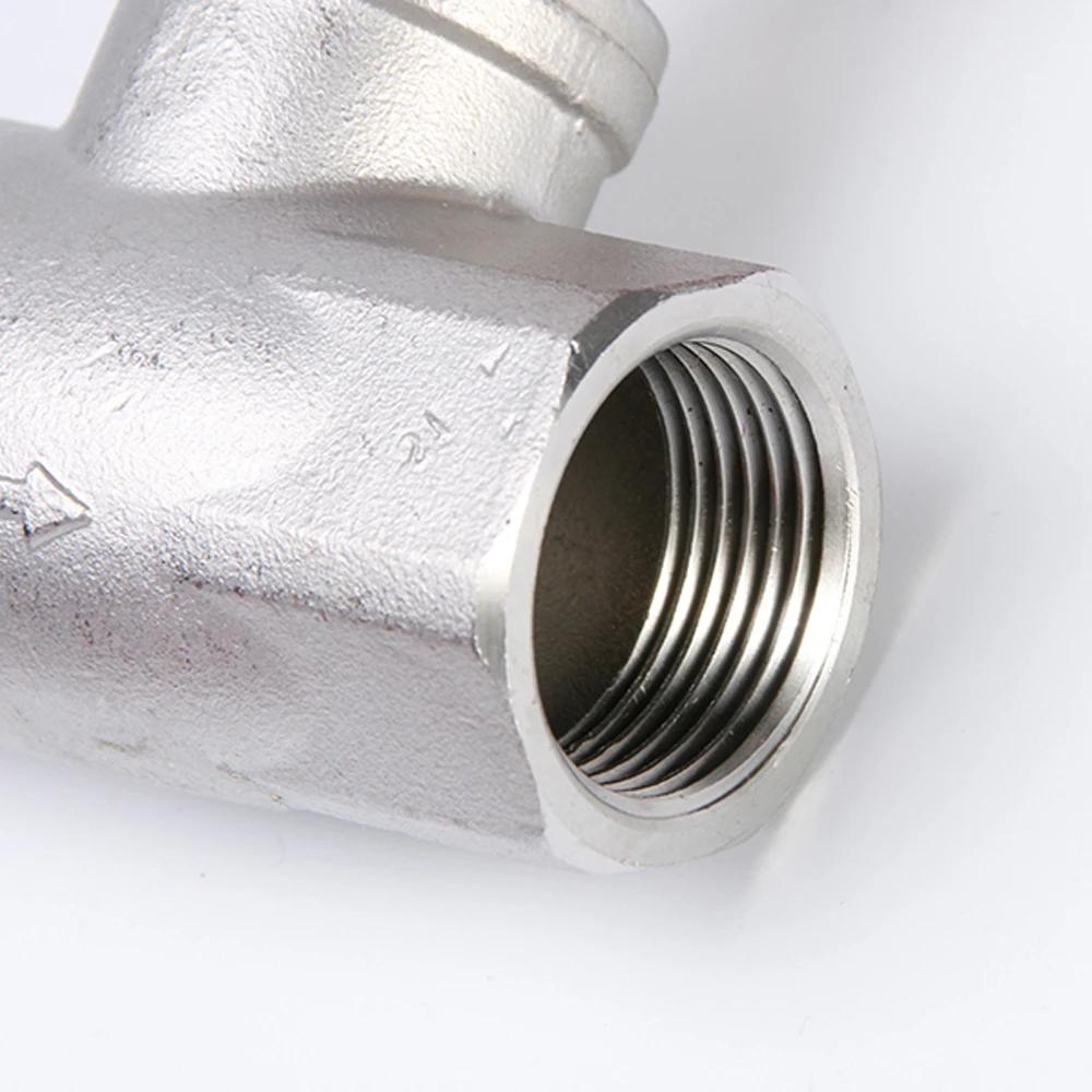 DN15-50 1/2" 3/4" 1" 1-1/4" 1-1/2" 2" BSPT Внутренняя запорная арматура Нержавеющая сталь 304 Вода Газ Масло Дом Сад