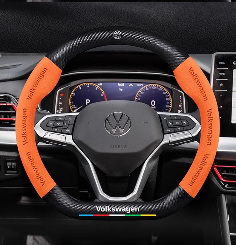 Чехол на руль Volkswagen: Совместимо с моделями Lavida, Sagitar, Bora, POLO, T-Roc, CC, Lamando и Magotan