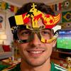 2026 Football Game Glasses Novelty Soccer Themed Party Eyeglasses National Flag Eyewear for Sports Party Favors Photo Props